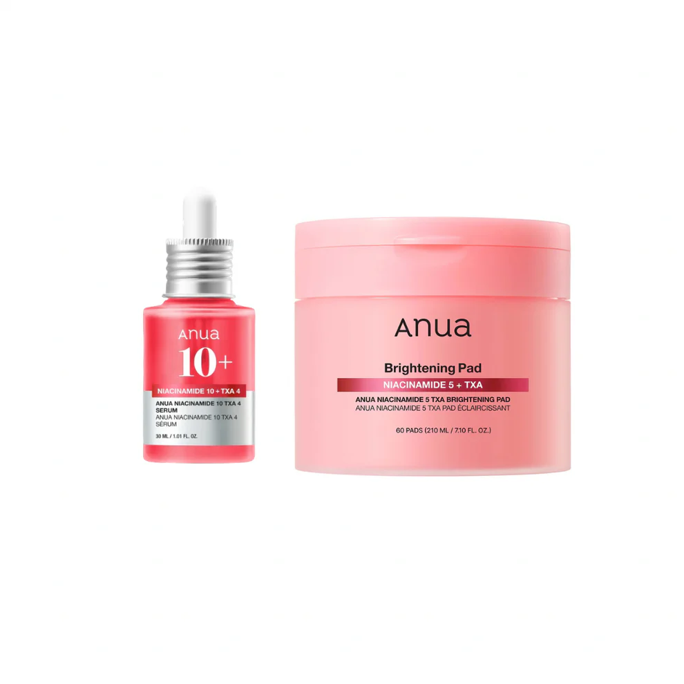 Anua Niacianamide Serum and toner pads Anua TXA Duo for Brightening Full Sized Serum and Toner Pads - Image 1