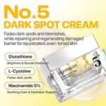 Numbuzin No.5+ Glutathione Vitamin Dark Spot Cream 50ml - Image 6