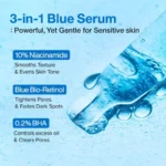Numbuzin No.3 Blue Bio-Retinol Pore Refining Serum 30ml - Image 4