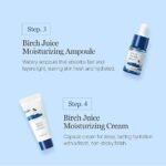 ROUND LAB BIRCH JUICE TRIAL KIT  (CLEANSER 30ML+TONER 20ML+AMPOULE 10ML+CREAM 20ML) - Image 4