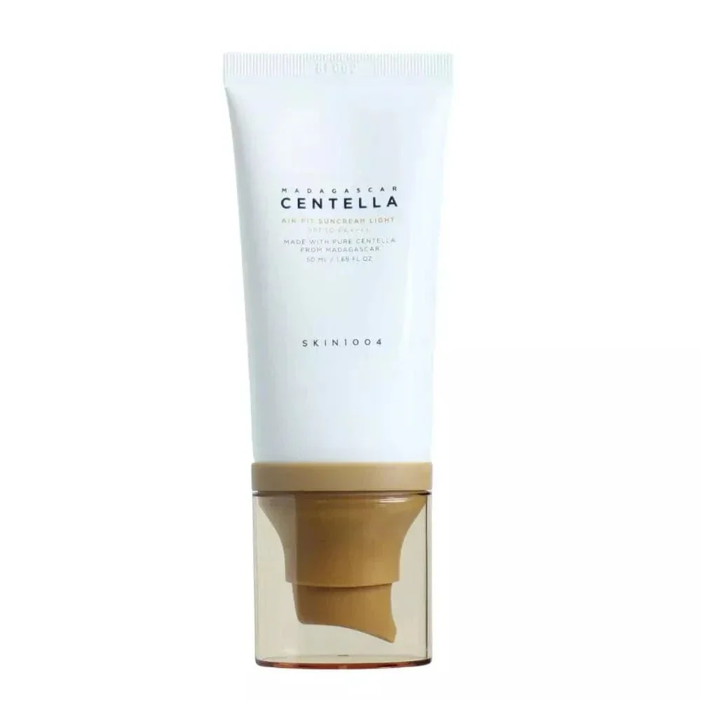 260.Skin1004 Madagascar Centella Air-Fit Suncream Light 50ml SPF30 PA++++ SKIN1004 Madagascar Centella Air Fit Sun Cream Light 50ml - Image 1