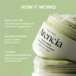 Arencia Fresh Green Rice Mochi Cleanser 120g - Image 4