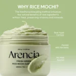 Arencia Fresh Green Rice Mochi Cleanser 120g - Image 6