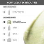 Arencia Fresh Green Rice Mochi Cleanser 120g - Image 8