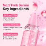 Numbuzin No.2 Rose PDRN Collagen Plumping Serum 30ml - Image 4