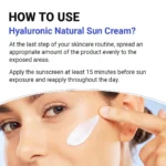 Isntree Hyaluronic Acid Natural Sun Cream 50ml - Image 3