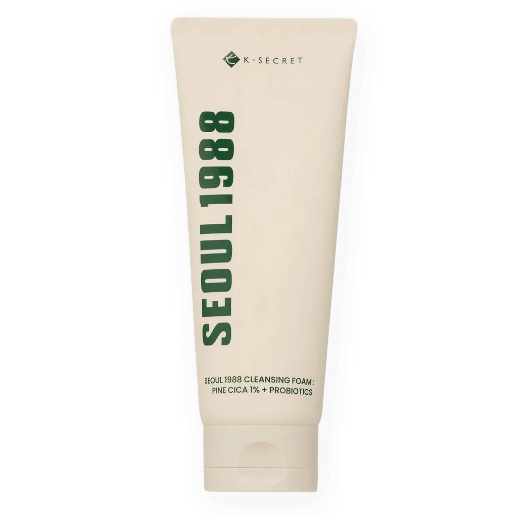 processed_cmd0nnzld04opn5u6swgxm8pr_1752349543781 K-SECRET, Seoul 1988 Cleansing Foam Pine Cica 1% + Probiotics 150ml - Image 1